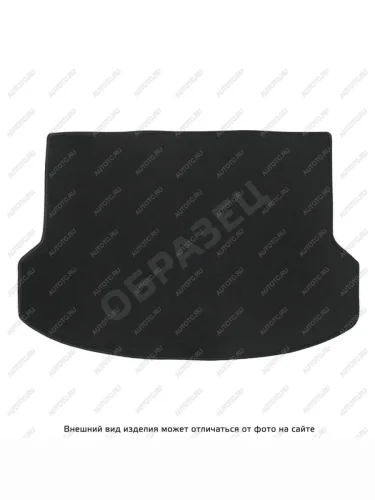 Ковры текстильные в багажное отделение (разложенный 3 ряд) Norplast (Econom  черные) Chevrolet Tahoe GMT T1XX   (2019-2022)