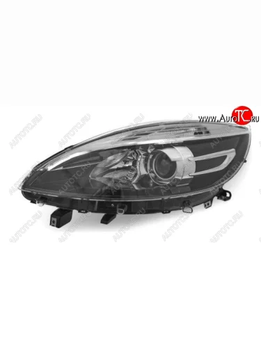 Левая фара (под корректор) DEPO Renault Scenic 3 рестайлинг (2012-2016)