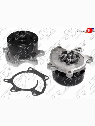 Насос водяного охлаждения с прокладкой SAT Nissan X-trail 2 T31 дорестайлинг (2007-2011)