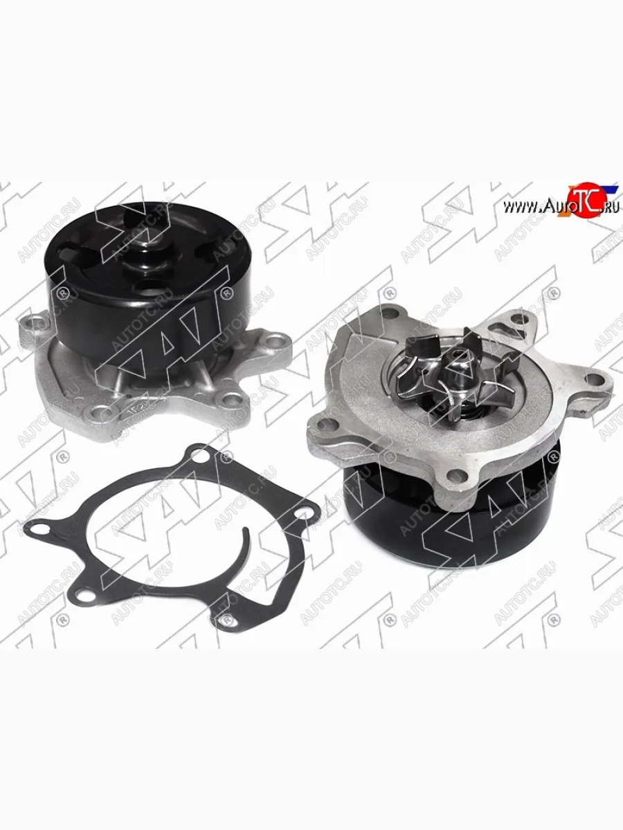 Насос водяного охлаждения с прокладкой SAT Nissan X-trail 2 T31 дорестайлинг (2007-2011)  в Керчи Республика Крым