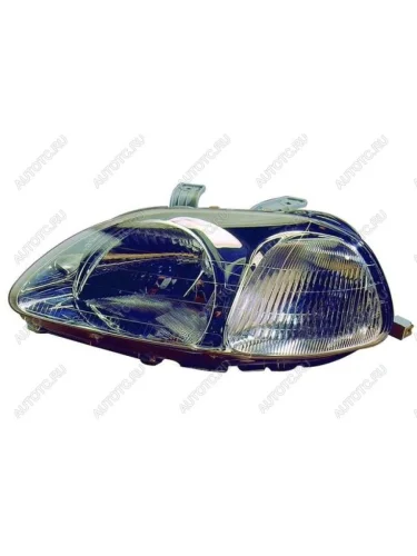 Левая фара (под корректор) DEPO Honda Civic EJ,EK,EM седан дорестайлинг (1995-1998)