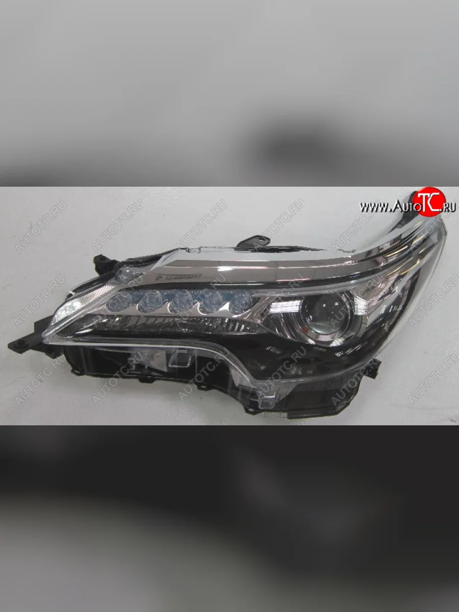 Левая фара (диодная, под корректор) DEPO Toyota Fortuner AN160 дорестайлинг (2015-2020)  в Керчи Республика Крым