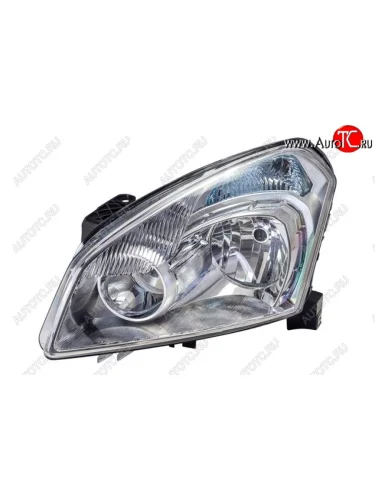 Левая фара (под корректор) DEPO Nissan Qashqai 1 J10 дорестайлинг (2007-2010)