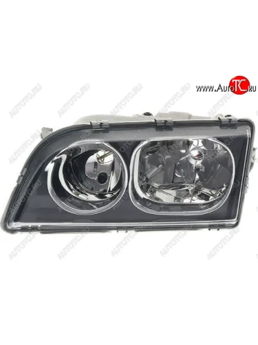 Левая фара (под корректор) DEPO Volvo S40 VS седан рестайлинг (2000-2004)