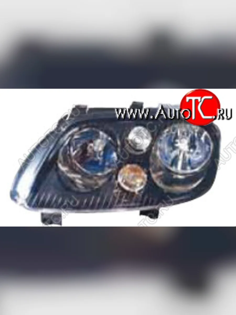 Левая фара (под корректор) DEPO Volkswagen Touran 1T дорестайлинг минивэн (2003-2006)  в Воронеже Воронежской области