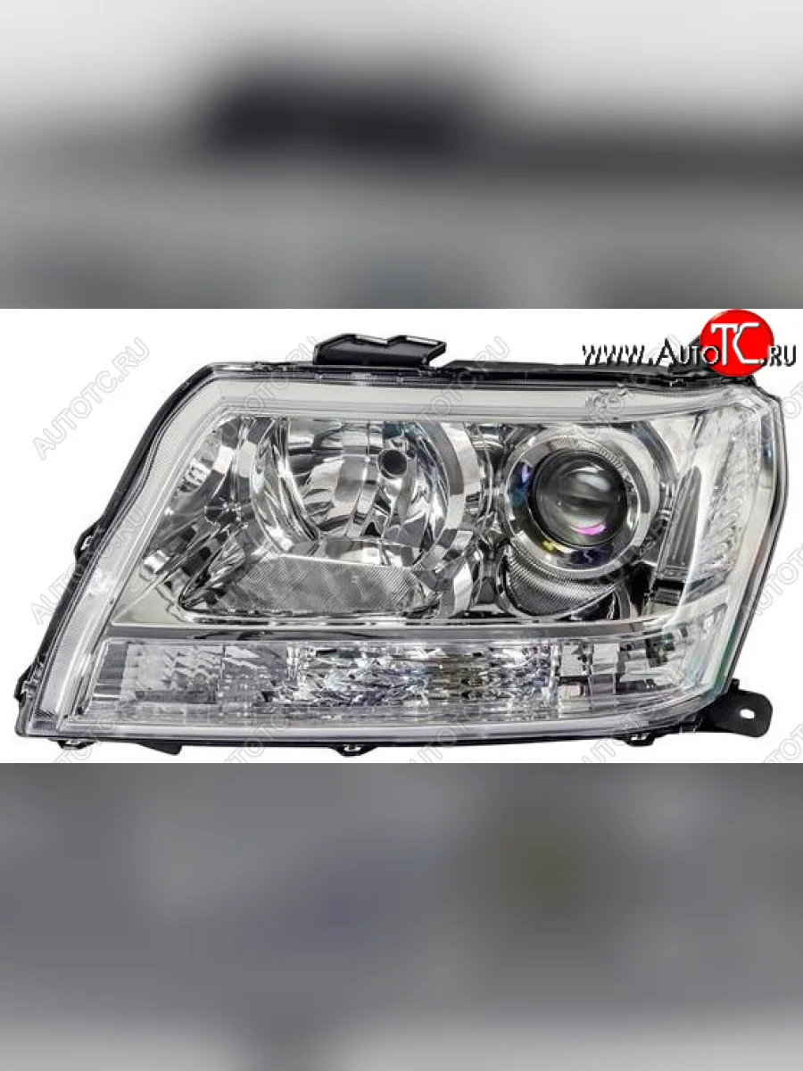 Левая фара (под корректор) DEPO Suzuki Grand Vitara JT 3 двери дорестайлинг (2005-2008)  в Воронеже Воронежской области