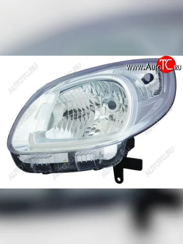 Левая фара (под корректор) DEPO Renault Kangoo KW0 рестайлинг (2013-2016)