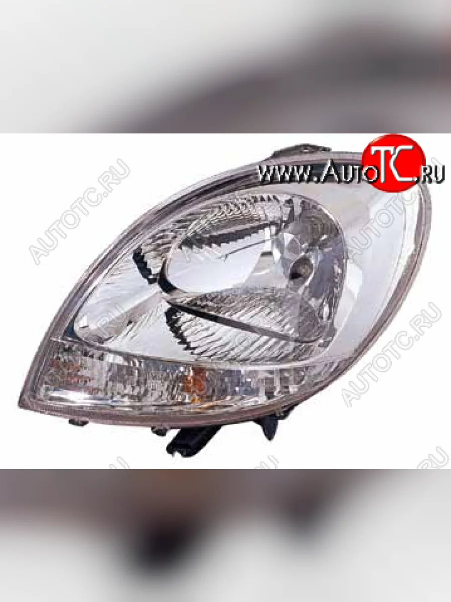 Левая фара (под корректор) DEPO Renault Kangoo KC рестайлинг (2003-2007)  в Керчи Республика Крым