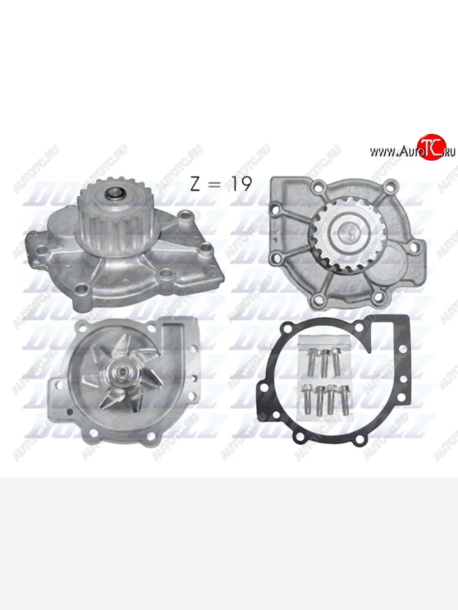 Насос системы охлаждения DOLZ Volvo S60 FS седан дорестайлинг (2010-2013)  в Керчи Республика Крым
