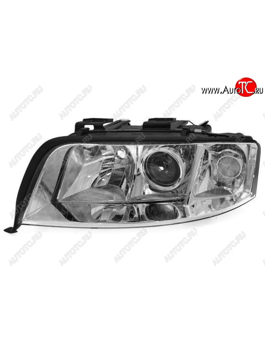 Левая фара (ксенон, под корректор) DEPO Audi A6 C5 дорестайлинг, седан (1997-2001)  в Керчи Республика Крым