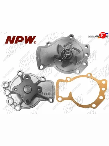 Насос водяного охлаждения с прокладкой SR1820DE NPW Nissan Primera 2 P11 седан дорестайлинг (1995-2000)