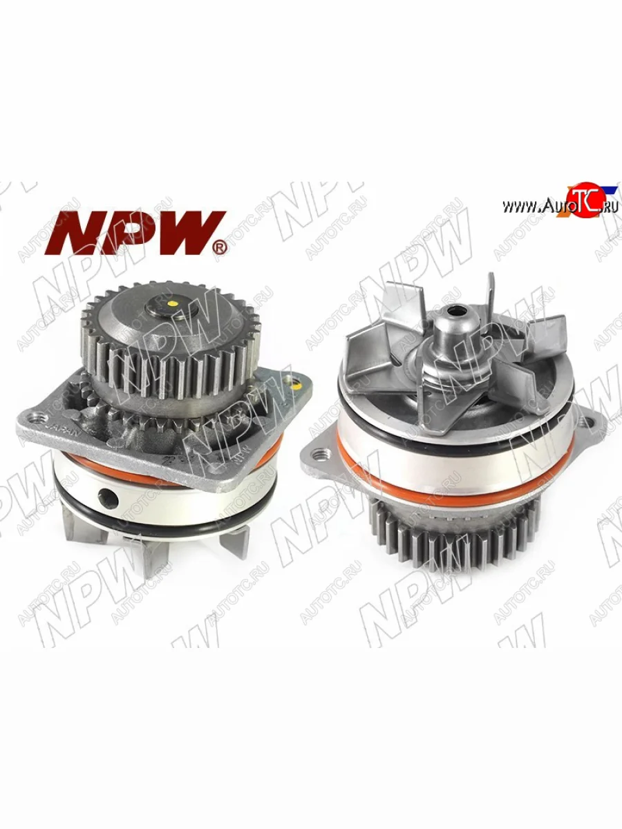 Насос водяного охлаждения с прокладкой VQ2535DE NPW Nissan Teana 2 J32 дорестайлинг (2008-2011)  в Керчи Республика Крым