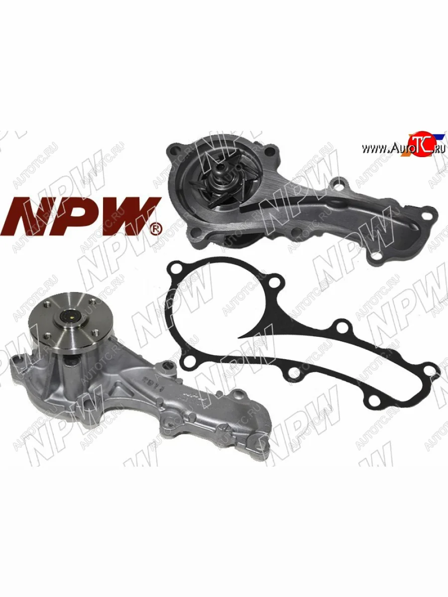 Насос водяного охлаждения с прокладкой QG1518 NPW Nissan Sunny B15 (1998-2004)  в Перми Пермском крае