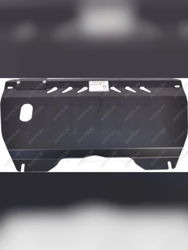 Защита картера и КПП (2,4 МКПП/АКПП) ALFECO (сталь 2 мм) Toyota Camry XV40 рестайлинг (2009-2011)