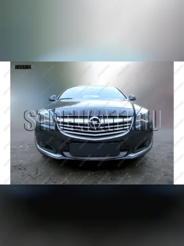 Защита радиатора Стрелка11 Стандарт (хром) Opel Insignia A универсал рестайлинг (2013-2017)