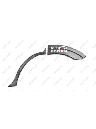 Ремонтные арки передних крыльев (Левая арка) внедорожник 3 дверей Vseporogi  (Оцинкованная сталь 0,8мм) Mitsubishi Pajero  3 V60 (1999-2006) дорестайлинг, рестайлинг