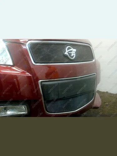 Защита радиатора (низ) Стрелка11 Стандарт (черная) Ravon Nexia R3 (2016-2020)