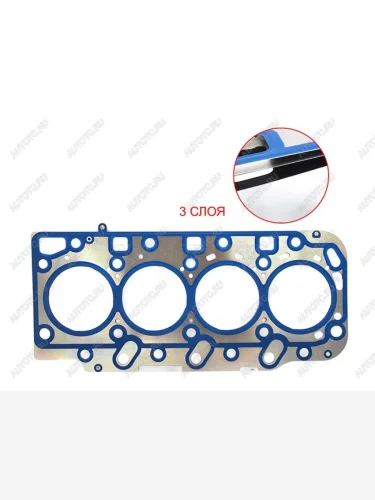 Прокладка ГБЦ V-2.5 D4CB (T-0,95) металл DYG Hyundai Starex/Grand Starex/H1 TQ дорестайлинг (2007-2013)