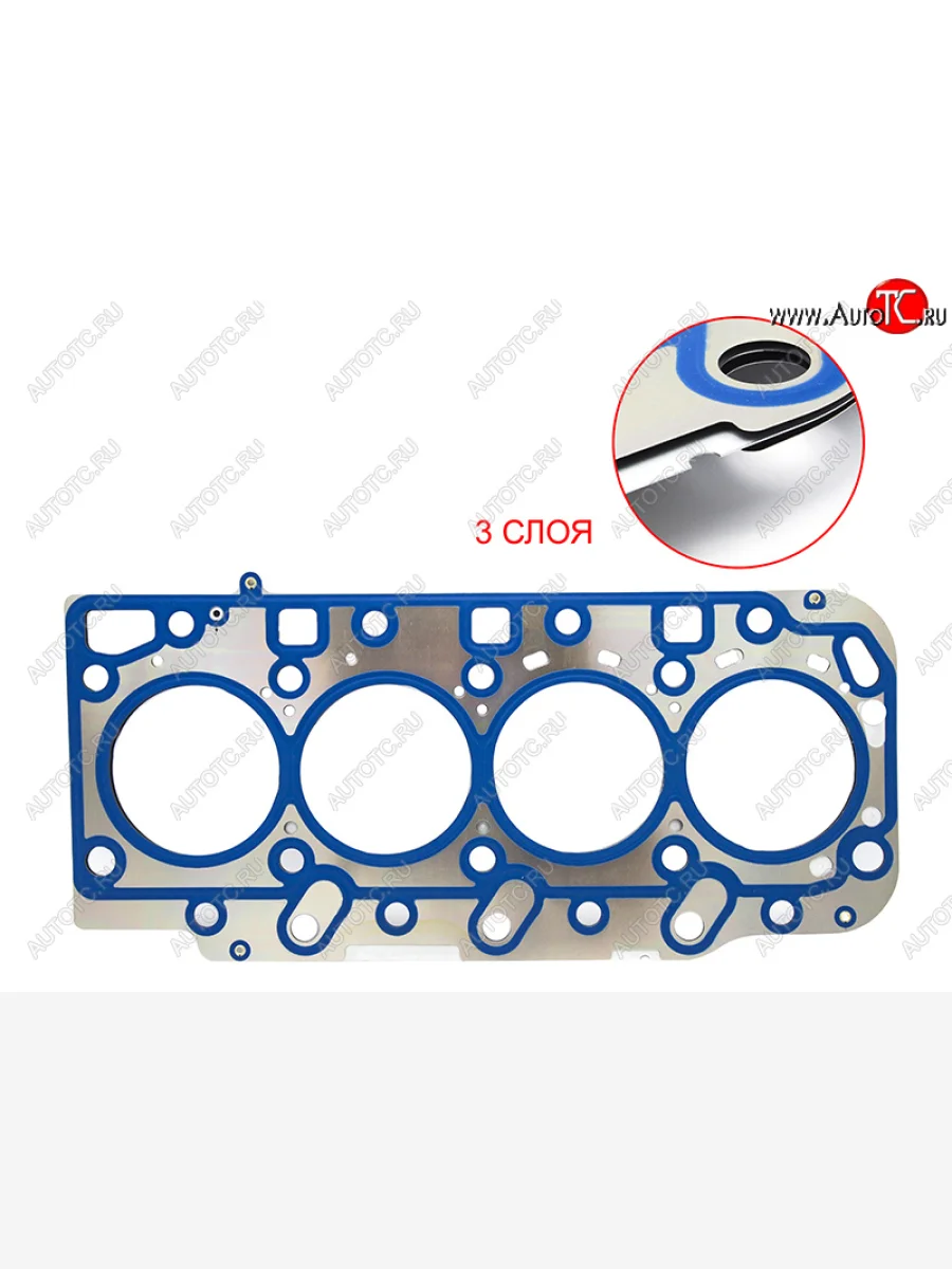 Прокладка ГБЦ V-2.5 D4CB (T-1.05) металл DYG Hyundai Starex/Grand Starex/H1 TQ дорестайлинг (2007-2013)  в Керчи Республика Крым