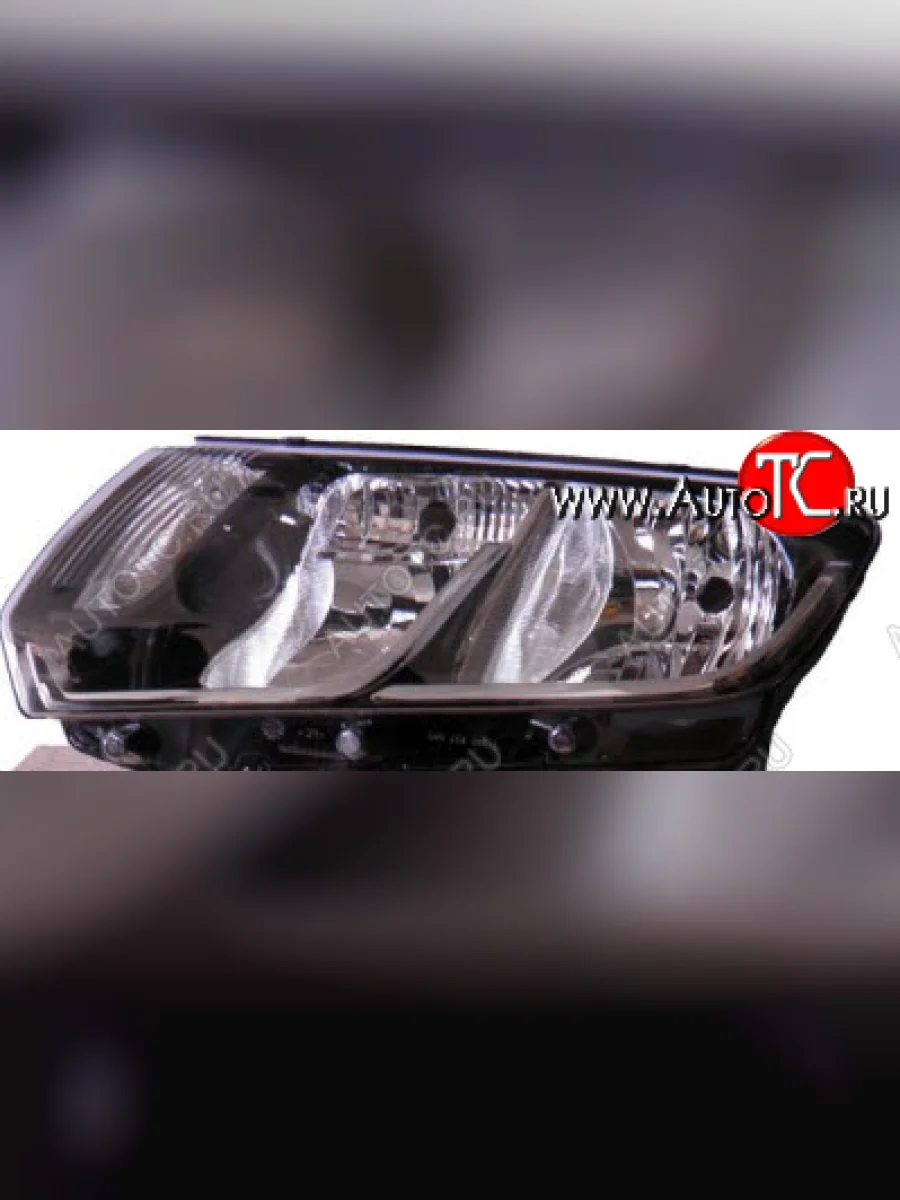 Левая фара (под корректор) DEPO Renault Logan 2 дорестайлинг (2014-2018)  в Керчи Республика Крым