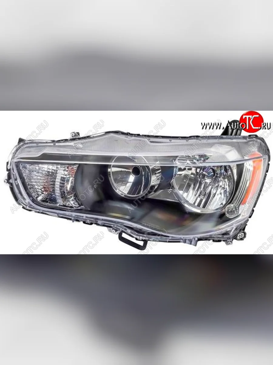 Левая фара (под корректор) DEPO Mitsubishi Outlander XL (CW)  рестайлинг (2010-2013)  в Перми Пермском крае