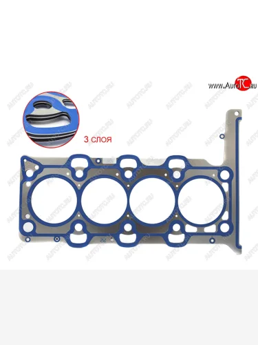Прокладка ГБЦ D4HB 2,2 (T-1,4) DYG KIA Sorento XM рестайлинг (2012-2015)