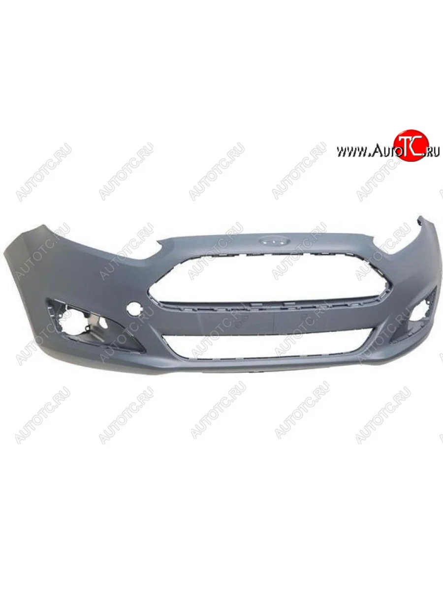 Передний бампер BODYPARTS Ford Fiesta 6 седан рестайлинг (2012-2019) (неокрашенный)  в Самаре Самарской области