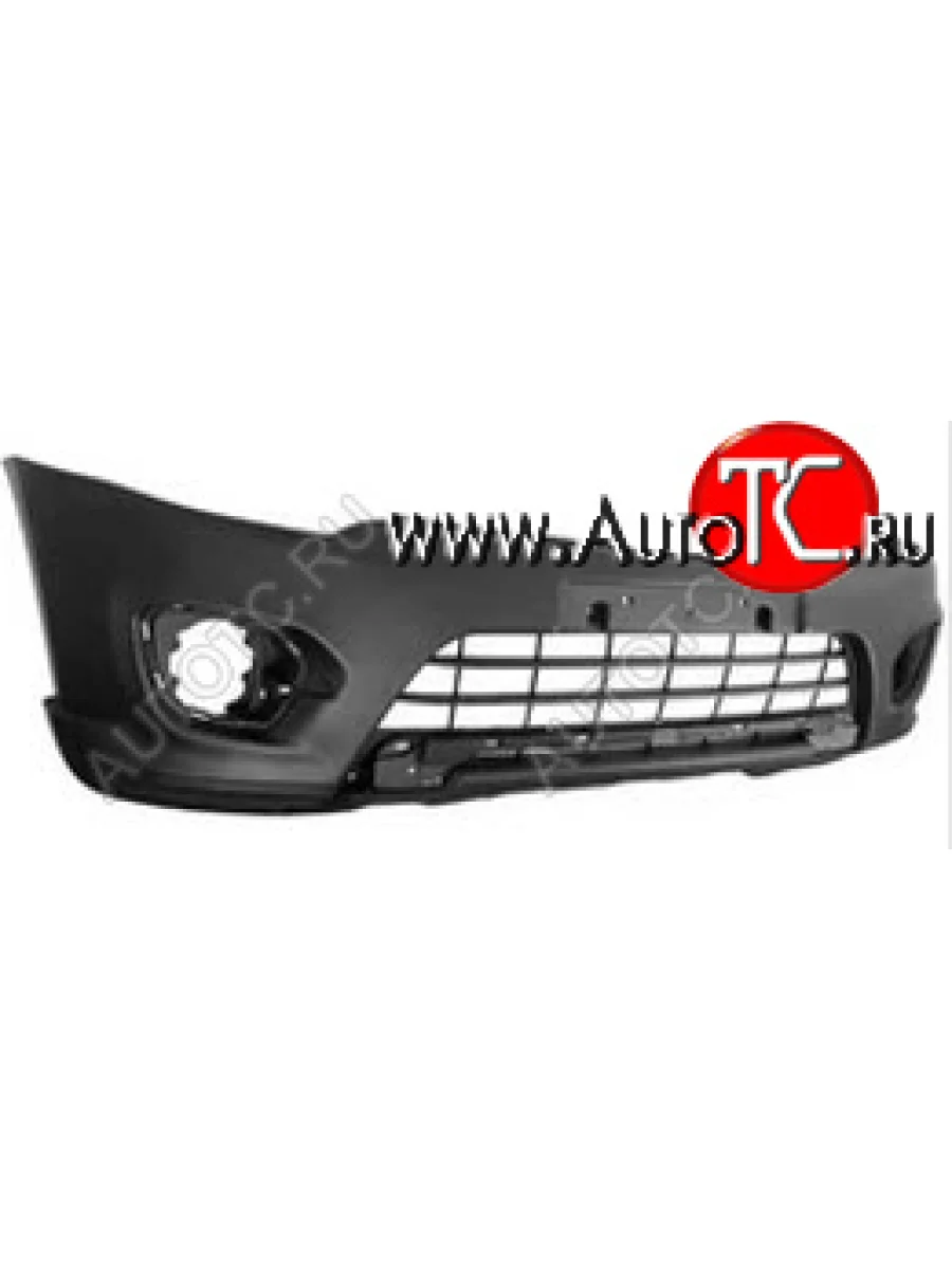 Передний бампер BodyParts Mitsubishi Pajero Sport PB рестайлинг (2013-2017) (неокрашенный)  в Самаре Самарской области