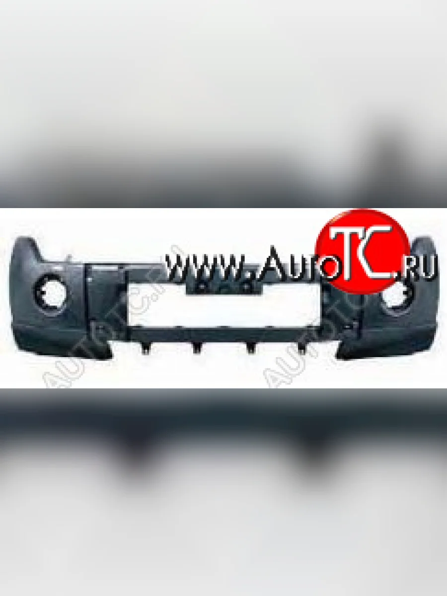 Передний бампер CHINA Mitsubishi Pajero 4 V80 дорестайлинг (2006-2011) (неокрашенный)  в Керчи Республика Крым