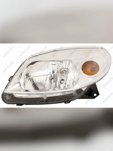 Левая фара (корректор) DEPO Renault Sandero 1 (2009-2014)