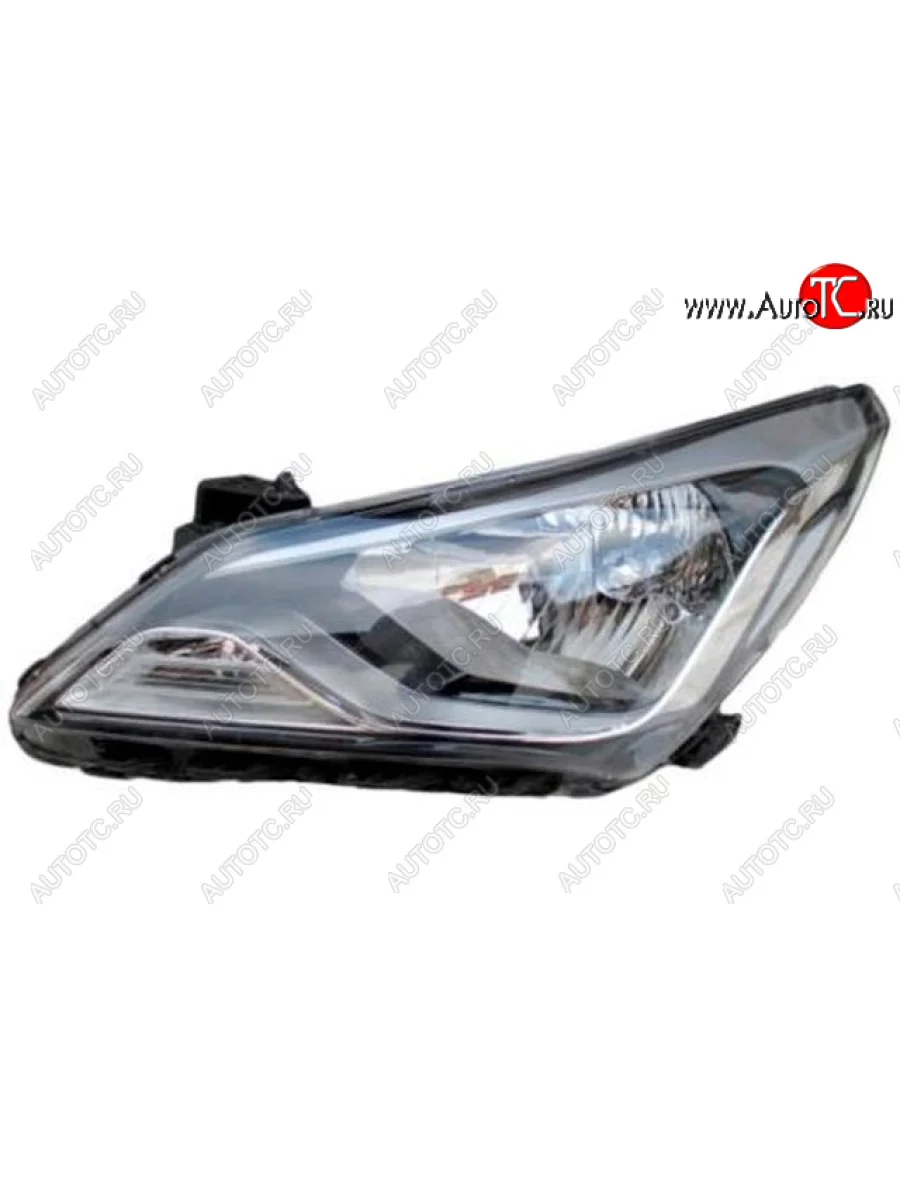 Левая фара (корректор) DEPO Hyundai Solaris RBr седан рестайлинг (2014-2017)  в Самаре Самарской области