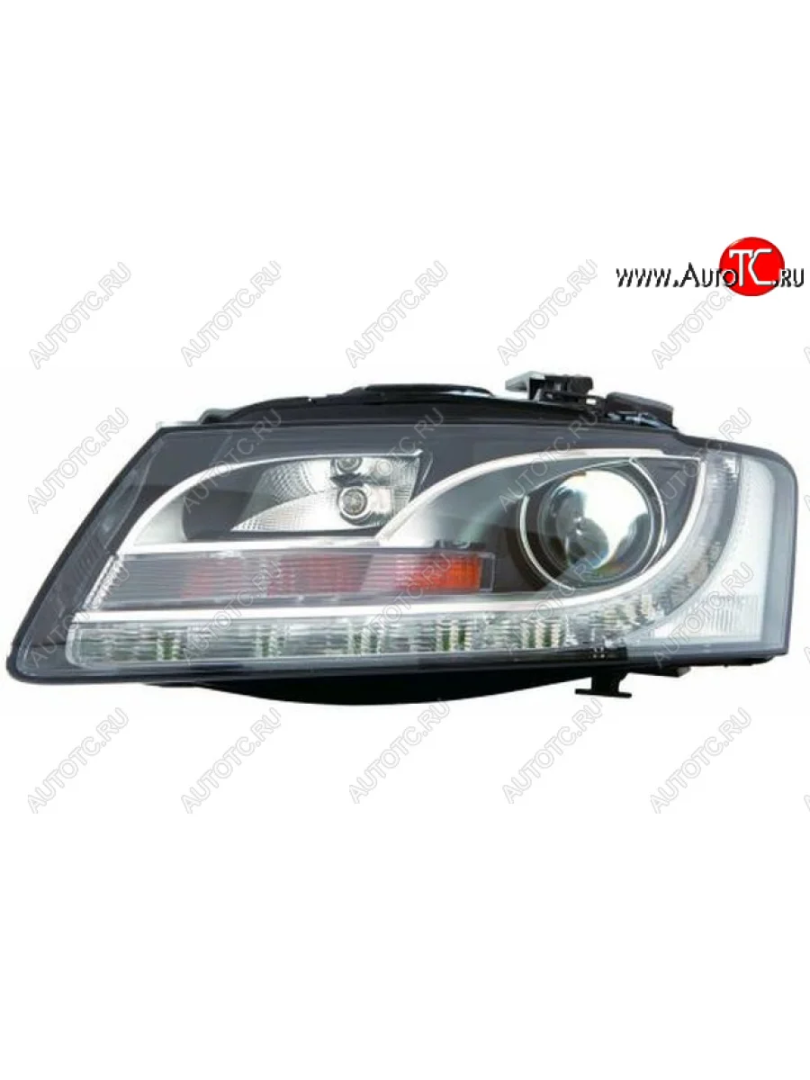 Левая фара (с электрокорректором, ксенон) DEPO Audi A5 8T дорестайлинг, лифтбэк (2007-2011)  в Керчи Республика Крым