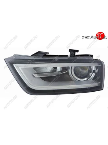 Левая фара (с электрокорректором, ксенон) DEPO Audi Q3 8U дорестайлинг (2011-2015)