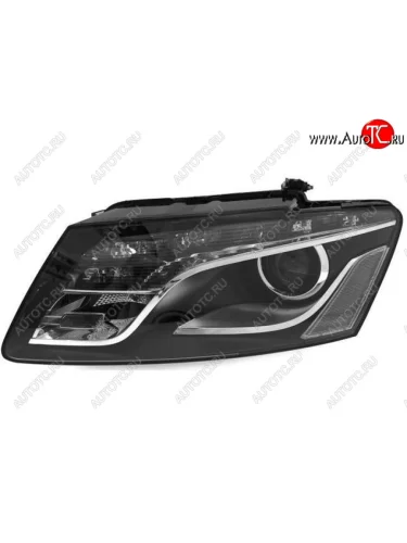 Левая фара (с электрокорректором, ксенон) DEPO Audi Q5 8R дорестайлинг (2008-2012)