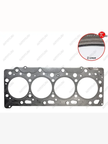 Прокладка ГБЦ 4D56 T=1.07 MITSUBISHI Mitsubishi Pajero Sport  PB (2013-2017) рестайлинг