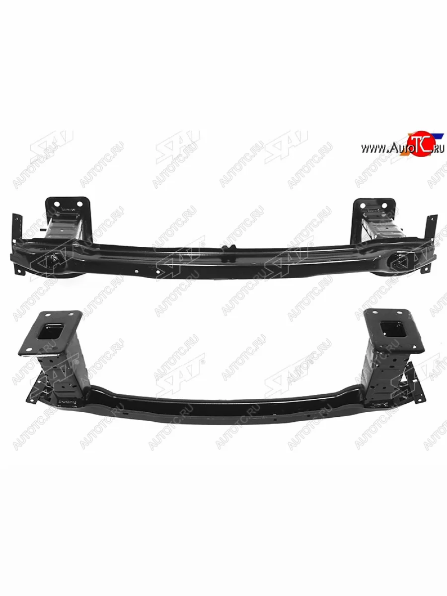 Усилитель переднего бампера сталь SAT BMW X6 E71 рестайлинг (2012-2014)  в Самаре Самарской области