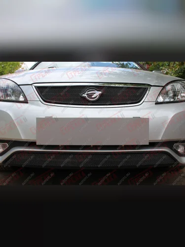 Защита радиатора (низ) Стандарт (черная) Ravon Gentra (2015-2025)