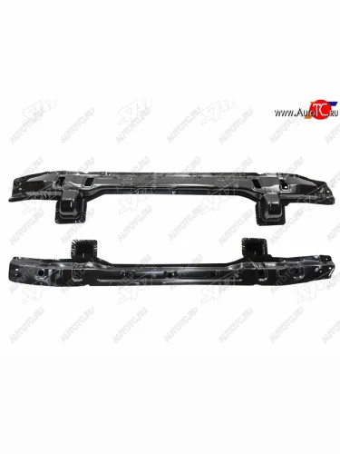 Усилитель переднего бампера нижний SAT Mitsubishi Pajero  4 V80 (2006-2011) дорестайлинг