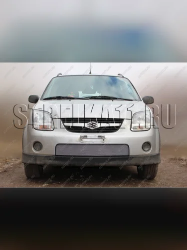 Защита радиатора Стрелка11 Стандарт (хром) Suzuki Ignis (2003-2008)