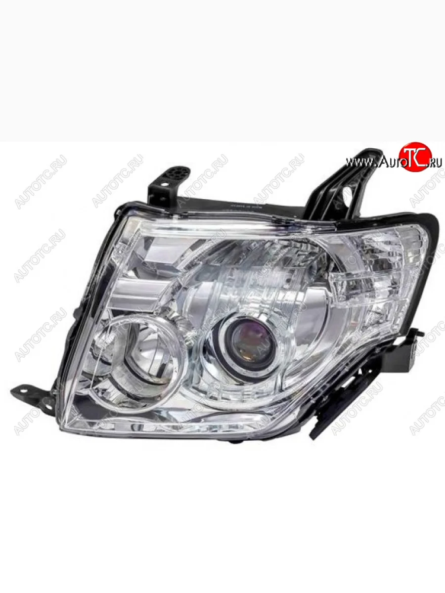 Левая фара (под корректор) BODYPARTS Mitsubishi Pajero 4 V90 дорестайлинг (2006-2011)  в Керчи Республика Крым