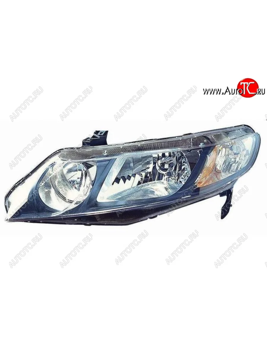 Левая фара (под корректор) Bodyparts Honda Civic FD седан дорестайлинг (2005-2008)  в Керчи Республика Крым