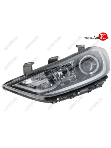 Левая фара (под корректор, линзован) Bodyparts Hyundai Elantra AD дорестайлинг (2016-2019)