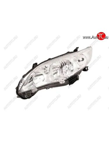 Левая фара (под корректор, ксенон) BodyParts Toyota Corolla E150 седан рестайлинг (2009-2013)