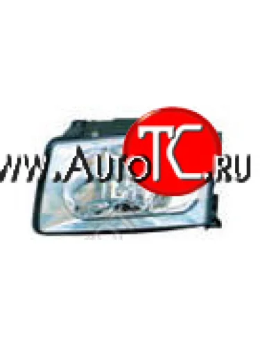 Левая фара (линзован) BODYPARTS Audi 100 C3 седан дорестайлинг (1982-1987)