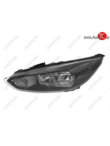Левая фара BODYPARTS Ford Focus 3 седан рестайлинг (2014-2019)