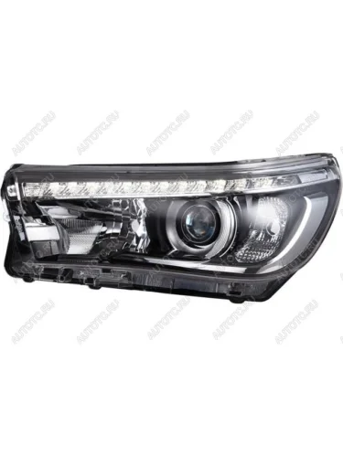 Левая фара (диодная) BODYPARTS Toyota Hilux AN120 1-ый рестайлинг (2017-2020)