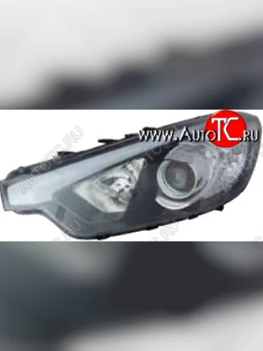 Левая фара (под корректор, линзован) BODYPARTS KIA Cerato 3 YD дорестайлинг седан (2013-2016)