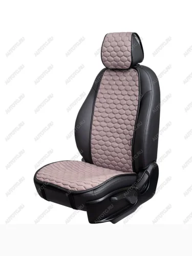 Накидка на сиденье (1 место Афины) МОНРО ст СОТА Lord Autofashion (графит, строчка серая) 