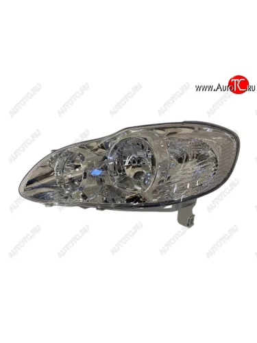Левая фара BODYPARTS Toyota Corolla E120 седан рестайлинг (2004-2007)