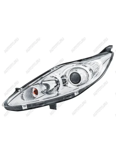Левая фара (с электрокорректором, линзован) Bodyparts Ford Fiesta 6 хэтчбэк 3 дв. дорестайлинг (2008-2013)